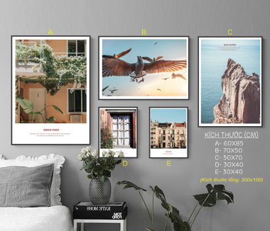 tranh canvas treo tường NKT45