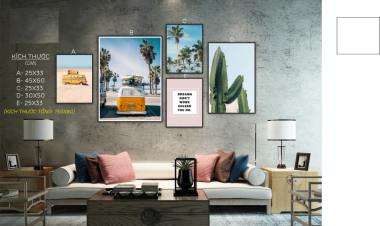 tranh canvas treo tường NKT67