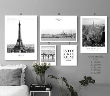 tranh canvas treo tường NKT75