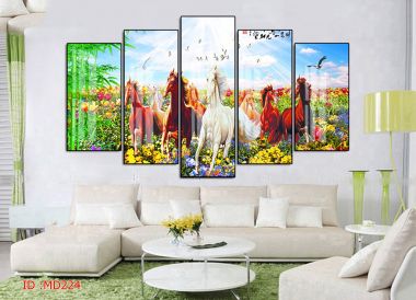 tranh mã đáo thành công NKT385