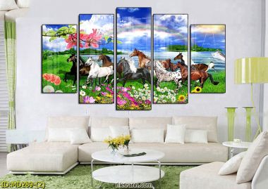 tranh mã đáo thành công NKT358