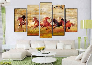 tranh mã đáo thành công NKT355