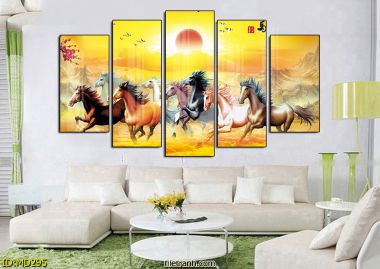 tranh mã đáo thành công NKT351