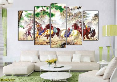 tranh mã đáo thành công NKT306