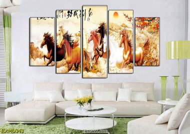 tranh mã đáo thành công NKT302