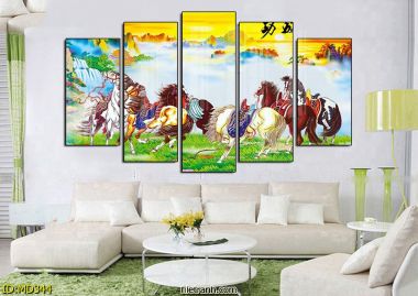 tranh mã đáo thành công NKT301