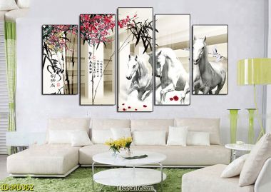 tranh mã đáo thành công NKT284