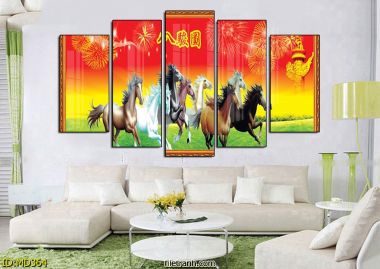 tranh mã đáo thành công NKT282