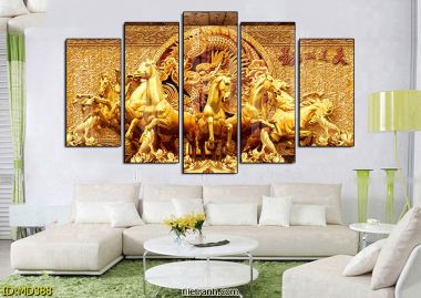tranh mã đáo thành công NKT255