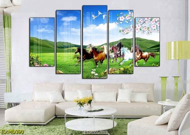 tranh mã đáo thành công NKT253