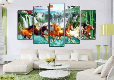 tranh mã đáo thành công NKT248