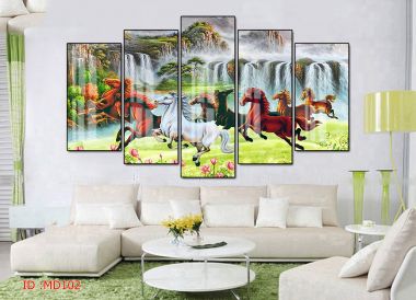 tranh mã đáo thành công NKT236