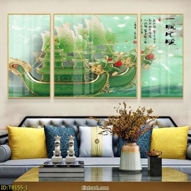 tranh thuận buồm xuôi gió NKT392