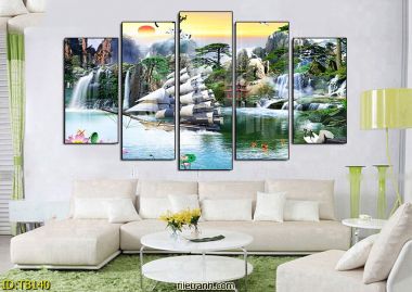 tranh thuận buồm xuôi gió NKT280