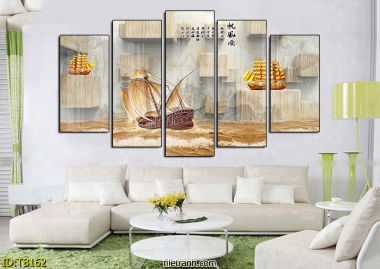 tranh thuận buồm xuôi gió NKT134