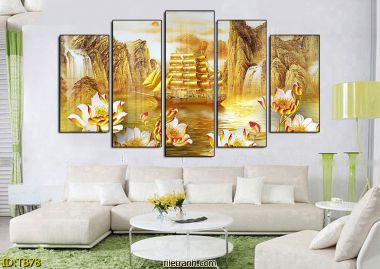 tranh thuận buồm xuôi gió NKT82