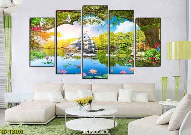 tranh thuận buồm xuôi gió NKT54