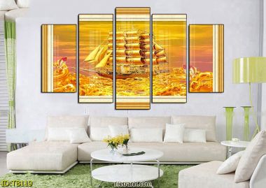 tranh thuận buồm xuôi gió NKT36