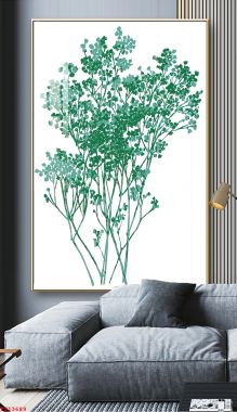 tranh tráng gương treo tường tk1858