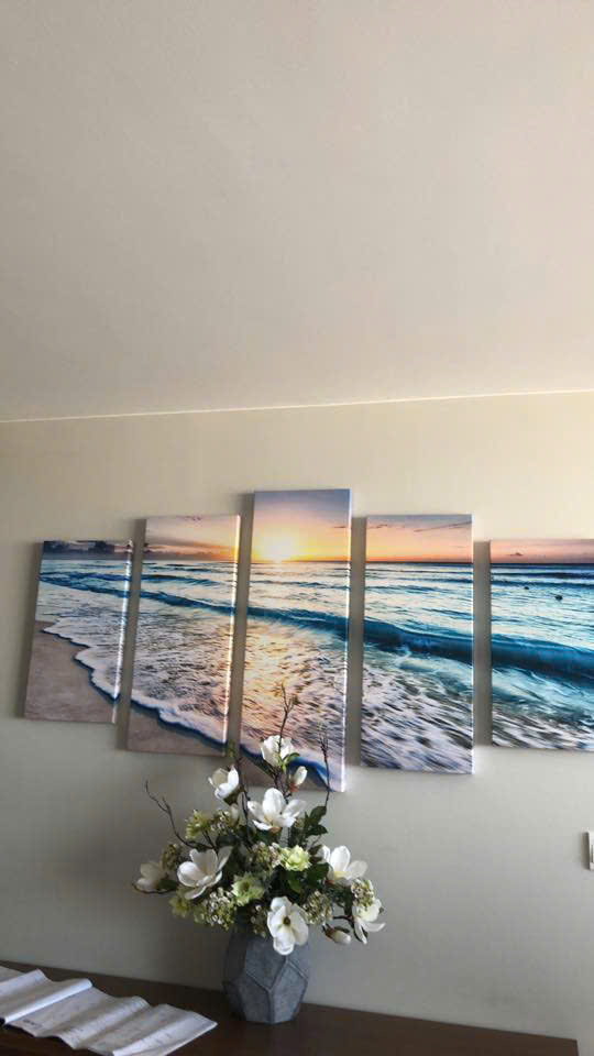 Decor tranh ph&ograve;ng ngủ kh&aacute;ch sạn tại TP.HCM