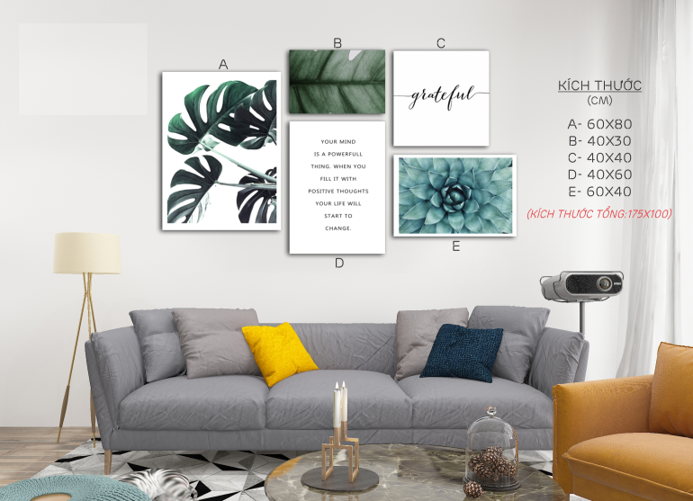 tranh canvas treo tường NKT68