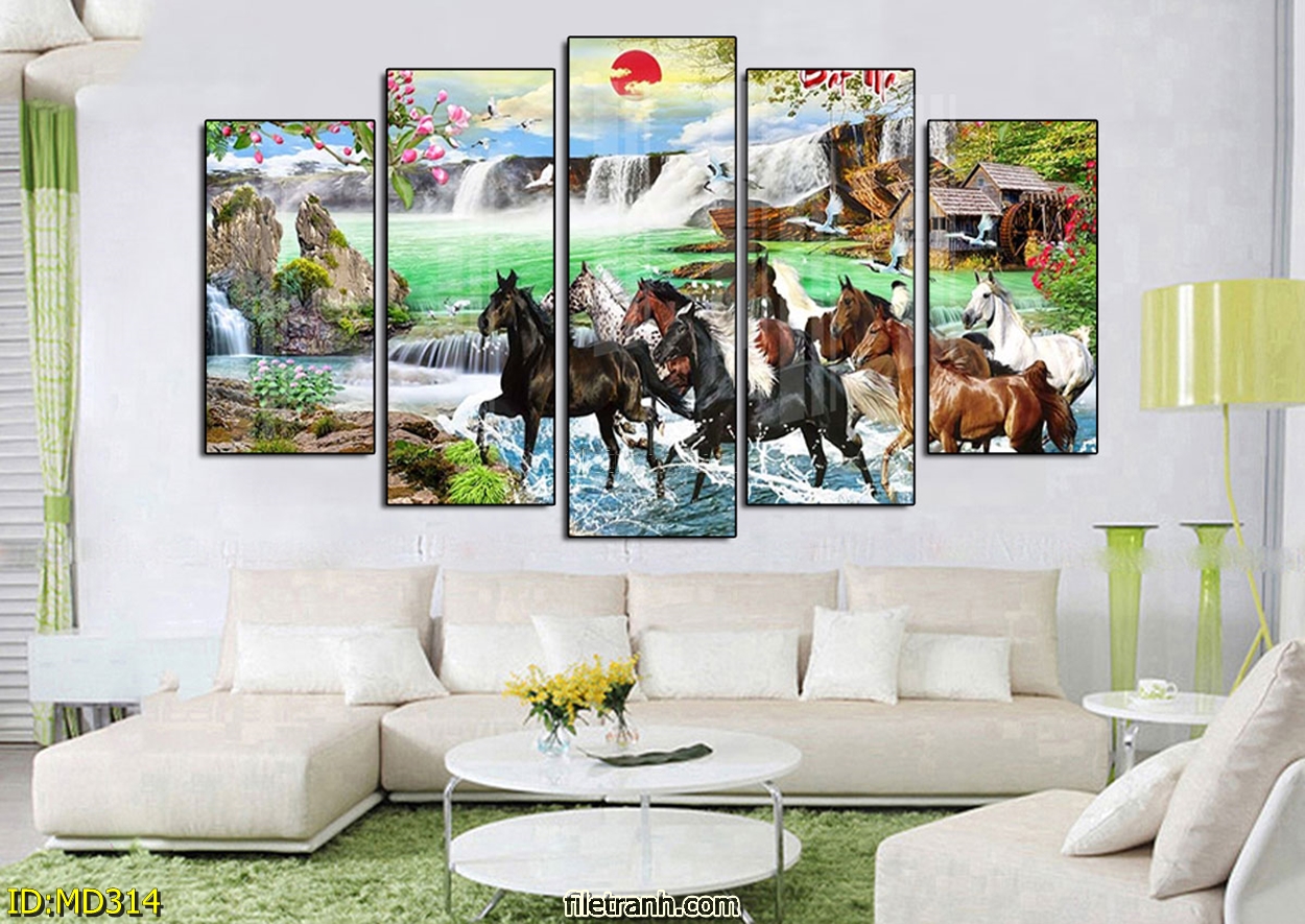 tranh mã đáo thành công NKT341