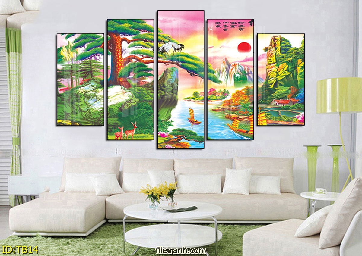 tranh thuận buồm xuôi gió NKT40